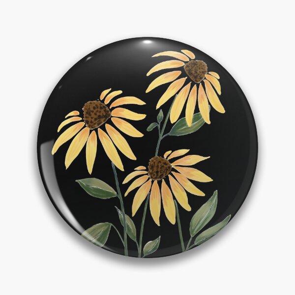 Item preview, Yellow Flowers Watercolor Botanical Art Print for Nature Lovers designed and sold by LafinaArt.
