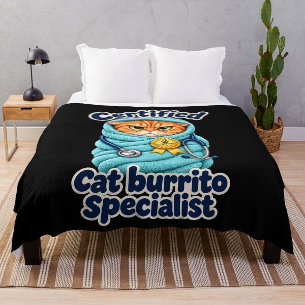 Item preview, Certified Cat Burrito Specialist designed and sold by GouwensRick.