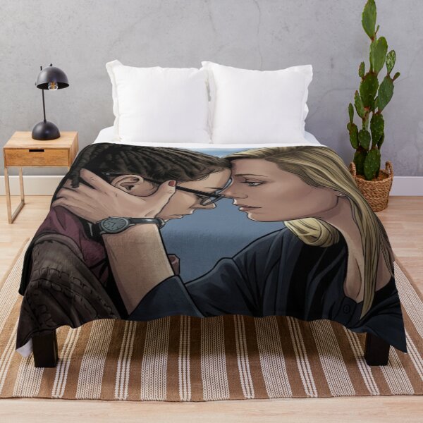 Item preview, Delphine & Cosima Hold Onto Me Orphan LGBTQ+ Cartoon Movie Decor Comic Wall Art Print Poster Shirt Tv Series KDrama designed and sold by Mind Space.