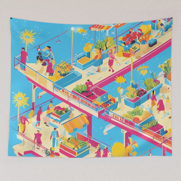 Item preview, Future Fresh Market Day designed and sold by ONYX Pixee.