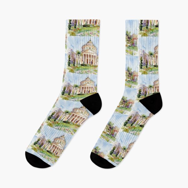 Item preview, Romanian Athnaeum Bucharest, Dome and Flower Garden designed and sold by caracatita75.
