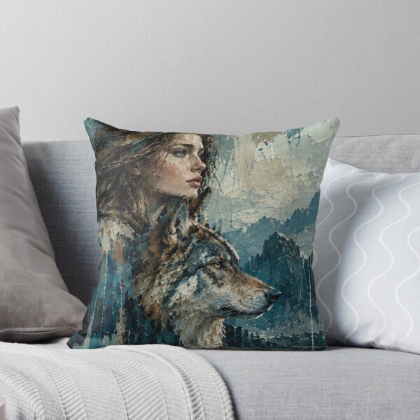 Item preview,  She Wolf Spirit designed and sold by BRETT'S ART STUDIO.