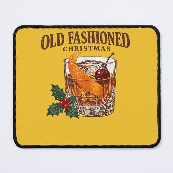 Item preview, Old Fashioned Christmas Bourbon Drink Holly  designed and sold by studiopekepeke.