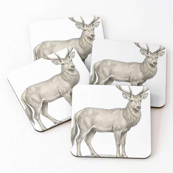 Item preview, Vintage Naturalist Pere Davids Deer - Antique Winter Deer Art designed and sold by Catch333.