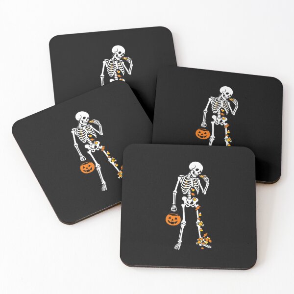 Item preview, Skeleton Eating Candy Corn Spilling Fun designed and sold by GiaoCalonas.