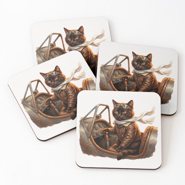 Item preview, Pilot Cat Takes Fligh designed and sold by Glamalt.