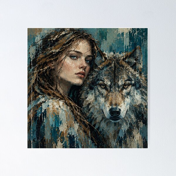 Item preview,  Empress of Wolves designed and sold by BRETT'S ART STUDIO.