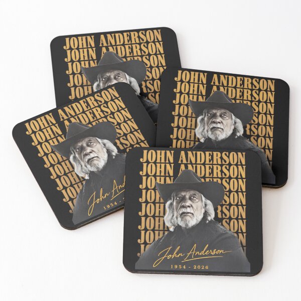 Item preview, John Anderson Tribute, Country Music Legend Memorial, Vintage Country Singer Graphic, Music Fan Gift designed and sold by RasmusNielsen.