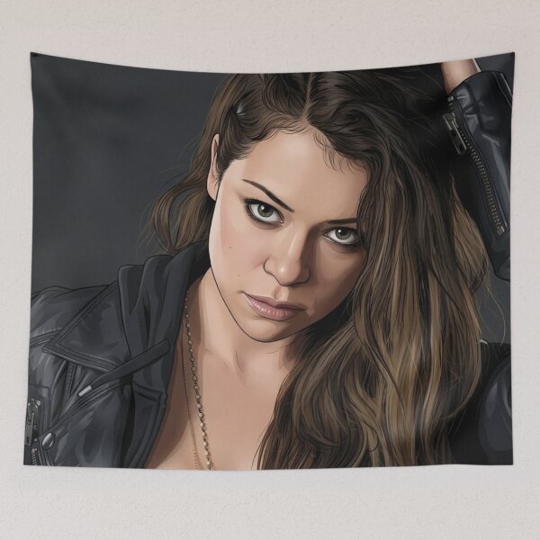 Item preview, TM Sarah Bad Girl Orphan Black LGBTQ+ Cartoon Movie Decor Comic Wall Art Print Poster Shirt Tv Series KDrama designed and sold by Mind Space.