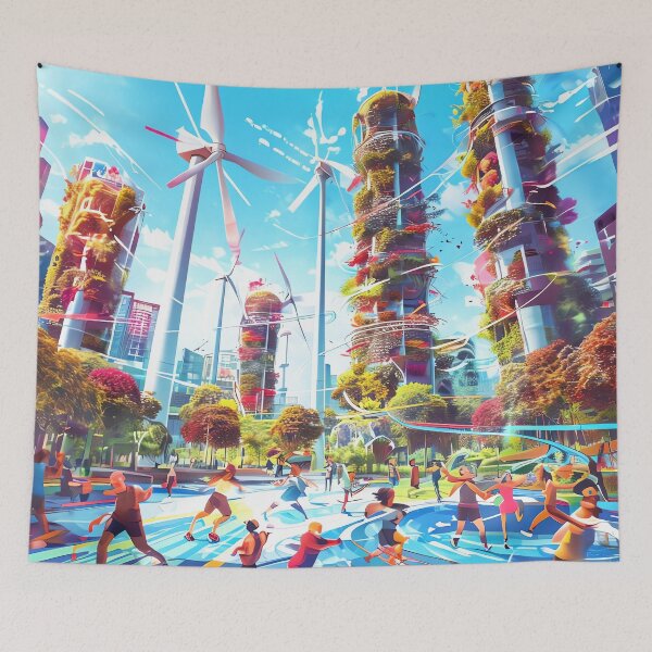 Item preview, Active Future City Park designed and sold by ONYX Pixee.