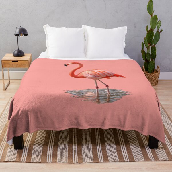 Item preview, Elegant Pink Flamingo Standing in Water designed and sold by Medve Photography & Design.