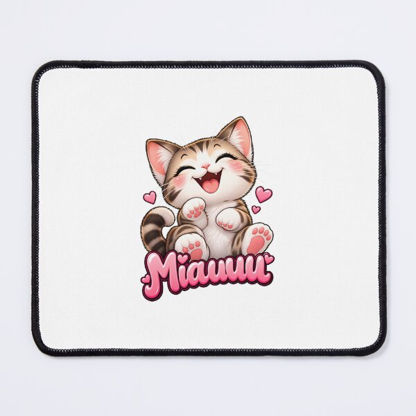 Item preview, Miauuu – Cute Kawaii Cat with Hearts designed and sold by TrendyClothes07.