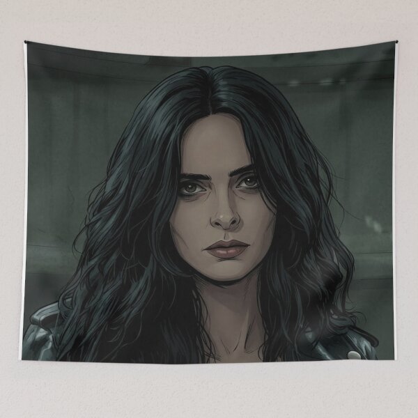 Item preview, KR J Jones Bad In Black LGBTQ+ Cartoon Movie Decor Comic Wall Art Print Poster Shirt Tv Series KDrama designed and sold by Mind Space.