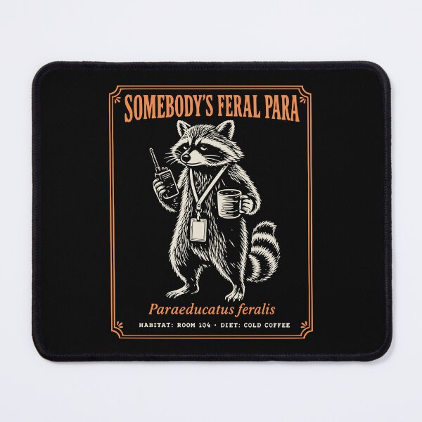 Item preview, Somebody's Feral Para Raccoon Field Guide designed and sold by Fragy72.