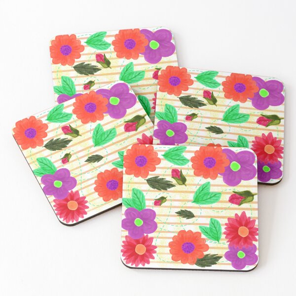 Item preview, Great waves of flowers designed and sold by zaimee.