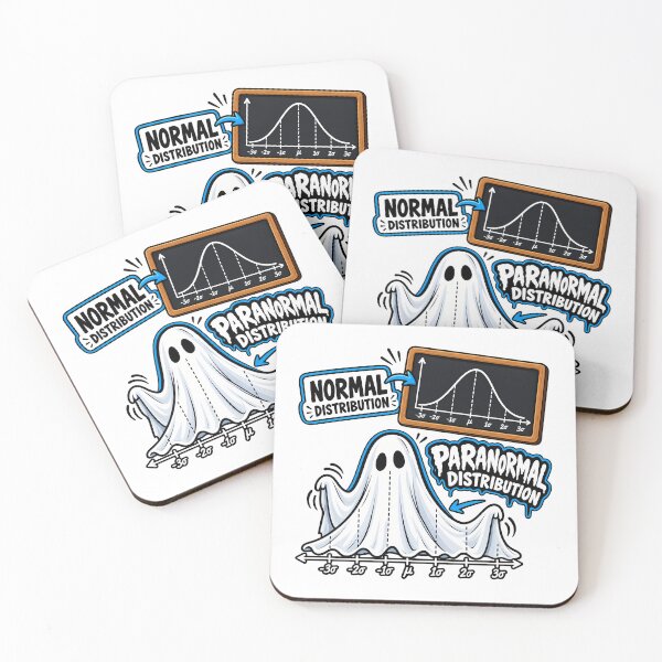 Item preview, Paranormal Distribution Normal Distribution Funny Math Statistics Ghost Teacher Student Humor designed and sold by Photo-Sphere101.
