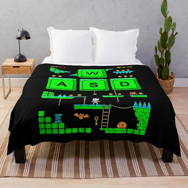 Item preview, Gaming WASD Computer Keyboard PC Gamer Move Keys Platformer designed and sold by GrandeDuc.