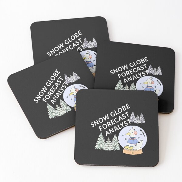 Item preview, Snow Globe Forecast Analyst designed and sold by Bubpat.