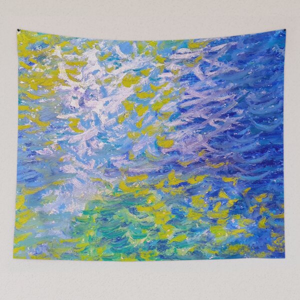 Item preview, the lake. abstract designed and sold by Tereza Pilar  Art.
