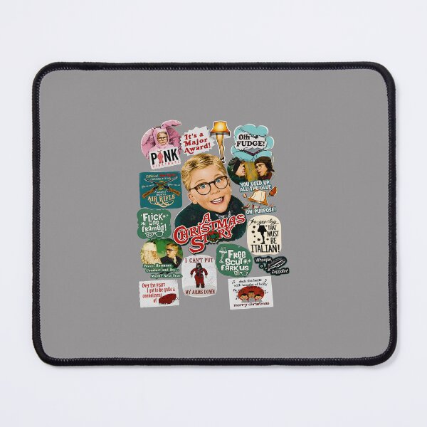 Item preview, A-Christmas-Story-Movie-Quotes-Collage-Design designed and sold by CsehArnold.