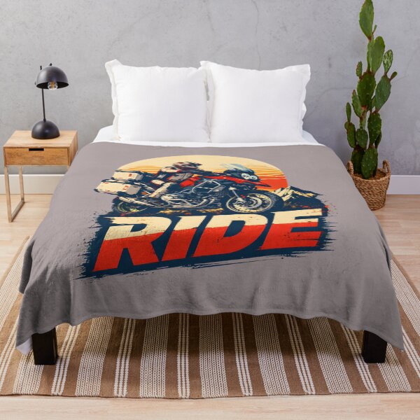 Item preview, Adventure-Motorcycle-Ride-Poster-Style designed and sold by DirkRadola.