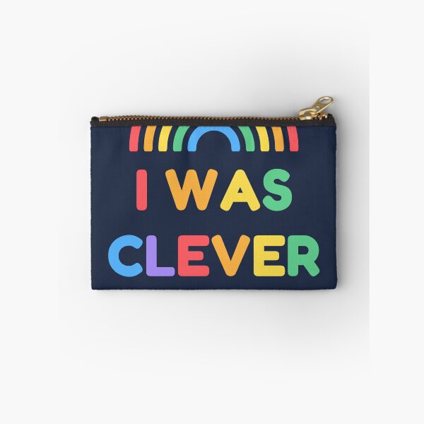 Item preview, I Was Clever But I Went To School Funny designed and sold by Dinus1976.
