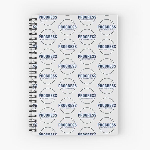 Item preview, Progress Not Perfection Motivational Typography – Growth Mindset Art designed and sold by Tee-Show.