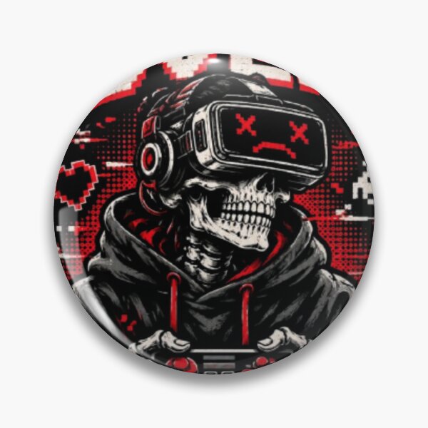 Item preview, Game Over Retro Arcade Skater Skull Gamer Streetwear T-Shirt designed and sold by Aura Craft Co..