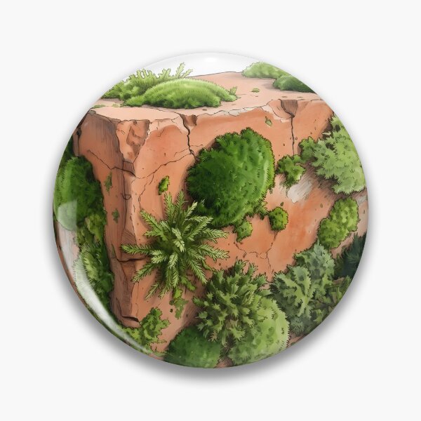 Item preview, Mossy Pet Brick – The Perfect Low-Maintenance Companion designed and sold by Sybille-Yates.