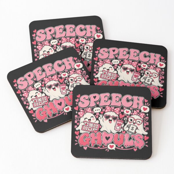 Item preview, Speech Ghouls Halloween Speech Therapy SLP Ghost Teacher designed and sold by Fragy72.