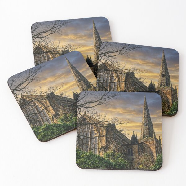 Item preview, Sunset Over Dronfield's Historic Church designed and sold by Astute-Artio-Photography.
