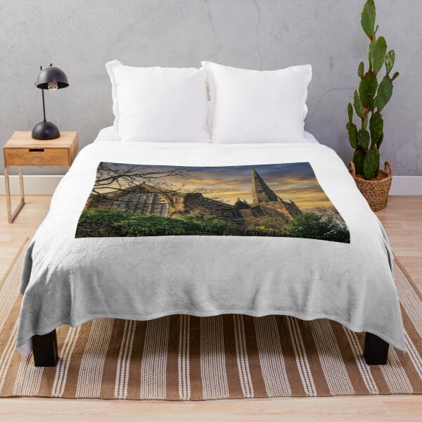 Item preview, Sunset Over Dronfield's Historic Church designed and sold by Astute-Artio-Photography.