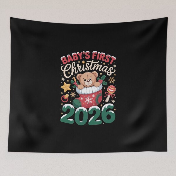 Item preview, Baby's First Christmas 2026 designed and sold by jkrphoto.