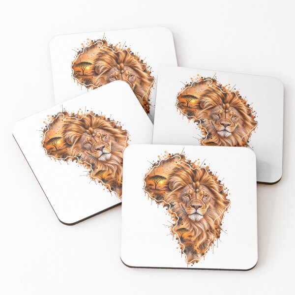 Item preview, Majestic African Lion Emerging from Africa designed and sold by Medve Photography & Design.