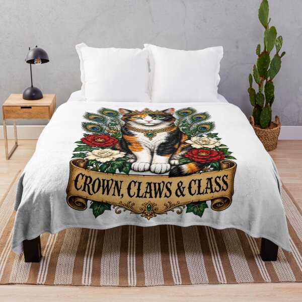 Item preview, Crown Claws and Class Royal Cat Art designed and sold by Old's Cool Cat Studio.