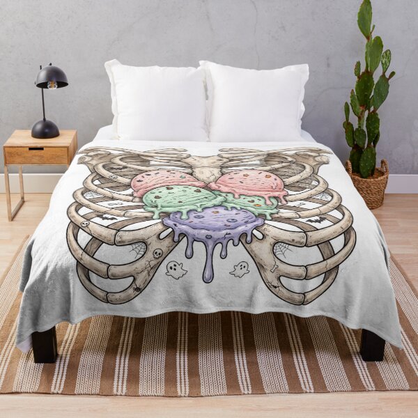 Item preview, Skeleton with ice-cream design designed and sold by Omahsales.