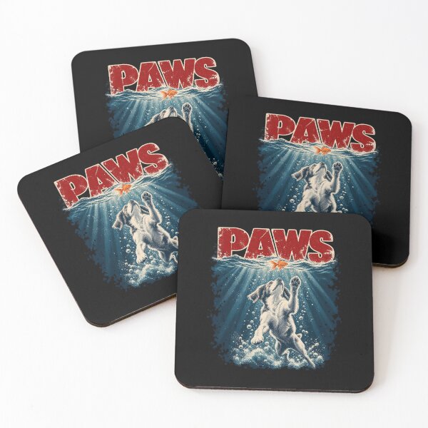 Item preview, Brittany PAWS Funny Shark Movie Parody designed and sold by clickmostro.