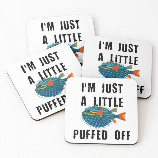Item preview, I'm Just A Little Puffed Off (with Black Lettering) designed and sold by VelvetRoom.