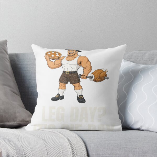 Item preview, Leg Day Its Pie Day Funny Thanksgiving Gym Bro Pumpkin Pie Meme Shirt designed and sold by Ember Lane Designs.