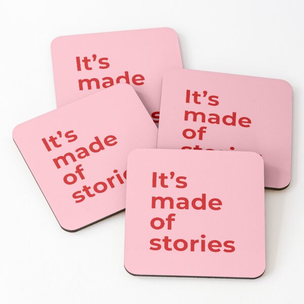 Item preview, It's Made Of Stories Minimalist Quote Art designed and sold by r-wan-design.