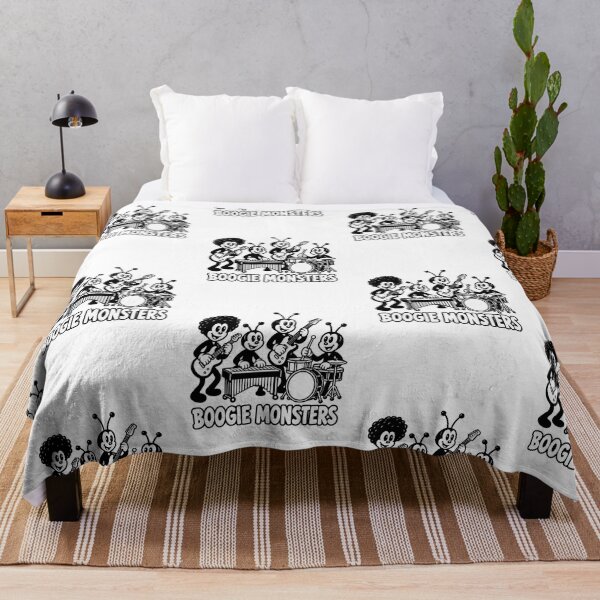 Item preview, Boogie Monsters | Vintage Cartoon Band designed and sold by Mono.fi Studios.