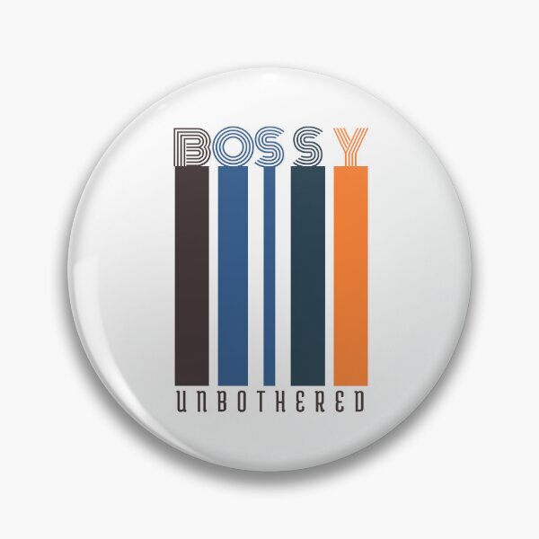 Item preview, Bossy Unbothered Retro Typography designed and sold by Papa panie.