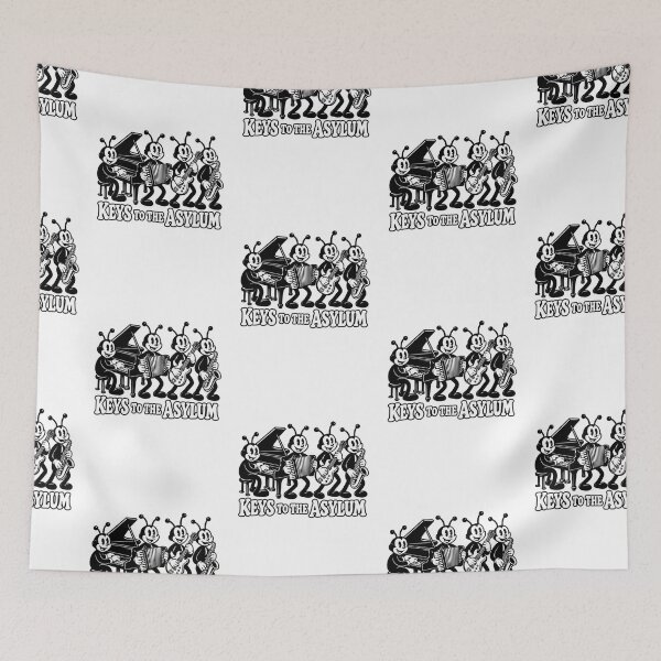 Item preview, Keys To The Asylum | Vintage Cartoon Band designed and sold by Mono.fi Studios.