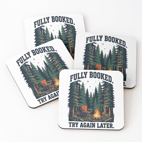 Item preview, Fully Booked Camping Campfire in the Forest designed and sold by ToonFusionTeeS.