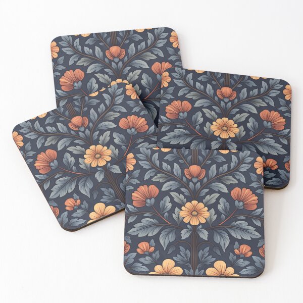 Item preview, Vintage Floral Botanical Art Nouveau designed and sold by Bramblore.