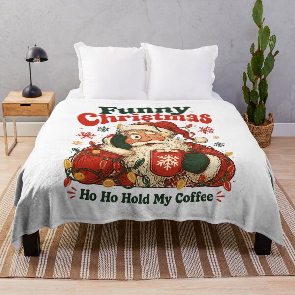 Item preview, Funny Christmas Santa Coffee Lover Design designed and sold by BAAKSHOP.