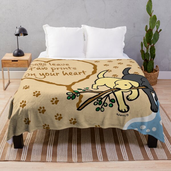 Item preview, Yellow Lab, Black Lab Carrying a Branch designed and sold by HappyLabradors.