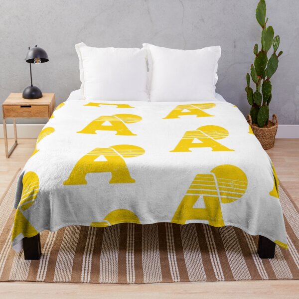 Item preview, Retro Yellow Letter A Sunburst designed and sold by DeepArt100.