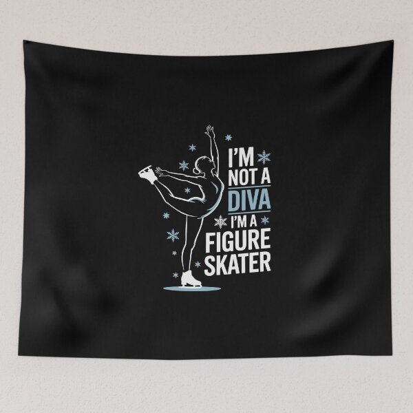 Item preview, I'm Not A Diva I'm A Figure Skater designed and sold by jkrphoto.