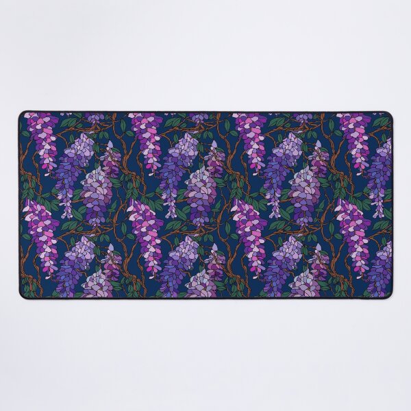 Item preview, Stained Glass Wisteria Pattern designed and sold by leeleeandthebee.